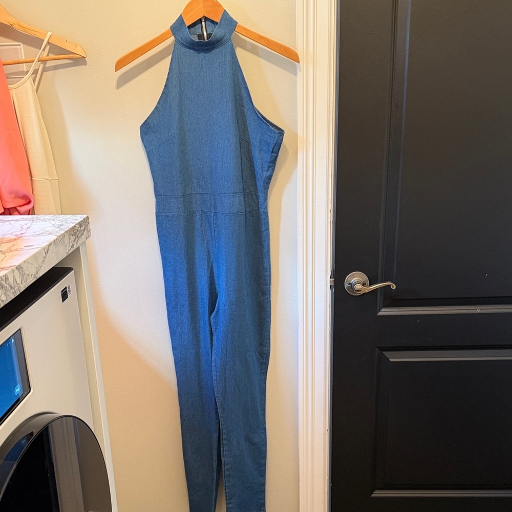 Denim jumpsuit M